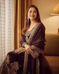 NEW ARRIVAL CHINON SILK EMBROIDERY SEQUENCE WORK TOP BOTTOM WITH DUPATTA FESTIVE WEAR WHOLESALE PRICE ETHNIC GARMENT (2)