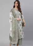 NEW ARRIVAL COTTON BLEND DIGITAL PRINTED TOP BOTTOM DUPATTA FESTIVE WEAR WHOLESALE PRICE ETHNIC GARMENT (3)