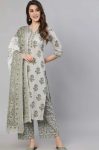 NEW ARRIVAL COTTON BLEND DIGITAL PRINTED TOP BOTTOM DUPATTA FESTIVE WEAR WHOLESALE PRICE ETHNIC GARMENT (3)