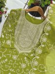NEW ARRIVAL GEORGETTE EMBROIDERY WORK TOP SHARARA WITH DUPATTA PARTY WEAR WHOLESALE PRICE ETHNIC GARMENT (2)