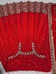 NEW ARRIVAL GEORGETTE THREAD WITH SEQUENCE WORK GOWN WITH DUPATTA PARTY WEAR WHOLESALE PRICE ETHNIC GARMENT (15)