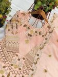 NEW ARRIVAL JALPARI COTTON EMBROIDERY SEQUENCE WORK TOP PALAZZO WITH DUPATTA FESTIVE WEAR WHOLESALE PRICE ETHNIC GARMENT (4)