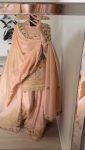 NEW ARRIVAL JALPARI COTTON EMBROIDERY SEQUENCE WORK TOP PALAZZO WITH DUPATTA FESTIVE WEAR WHOLESALE PRICE ETHNIC GARMENT (4)