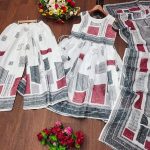 NEW ARRIVAL LINEN COTTON DIGITAL PRINTED TOP PALAZZO WITH DUPATTA PARTY WEAR WHOLESALE PRICE ETHNIC GARMENT (4)