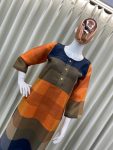 NEW ARRIVAL LINEN MULTI COLOR CHECK PRINTED TOP PANT SET CASUAL WEAR WHOLESALE PRICE ETHNIC GARMENT (3)