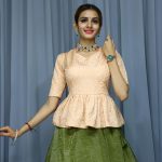 NEW ARRIVAL PALIN LEHENGA WITH STITCHED TOP FESTIVE WEAR WHOLESALE PRICE ETHNIC GARMENT (1)
