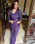 NEW ARRIVAL RANGOLI SILK EMBROIDERY SEQUENCE WORK READY TO WEAR SAREE STITCHED BLOUSE, KOTI WITH BELT PARTY WEAR WHOLESALE PRICE ETHNIC GARMENT (7)