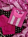NEW ARRIVAL RAYON SLUB PRINTED EMBROIDERY WORK TOP BOTTOM WITH DUPATTA PARTY WEAR WHOLESALE PRICE ETHNIC GARMENT (8)