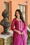NEW ARRIVAL RAYON SLUB PRINTED EMBROIDERY WORK TOP BOTTOM WITH DUPATTA PARTY WEAR WHOLESALE PRICE ETHNIC GARMENT (8)