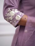 NEW ARRIVAL ROMAN SILK EMBROIDERY WORK TOP BOTTOM WITH DUPATTA FESTIVE WEAR WHOLESALE PRICE ETHNIC GARMENT (3)