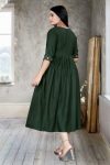 NEW ARRIVAL SLUB RAYON EMBROIDERY WORK ONLY KURTI WHOLESALE PRICE ETHNIC GARMENT (2)