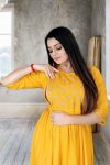 NEW ARRIVAL SLUB RAYON EMBROIDERY WORK ONLY KURTI WHOLESALE PRICE ETHNIC GARMENT (11)