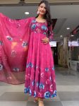 NEW ARRIVAL TABBY DIGITAL PRINTED GOWN BOTTOM WITH DUPATTA FESTIVE WEAR WHOLESALE PRICE ETHNIC GARMENT (3)