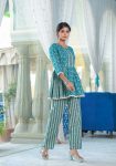 RICH LOOK COTTON DIGITAL PRINTED WITH GPO LACE WORK CO-ORD SET CASUAL WEAR WHOLESALE PRICE ETHNIC GARMENT (6)