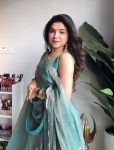 RICH LOOK FENDI SILK THREAD WITH SEQUENCE WORK GOWN BOTTOM WITH DUPATTA FESTIVE WEAR WHOLESALE PRICE ETHNIC GARMENT (3)