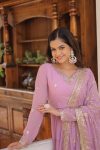 RICH LOOK GEORGETTE EMBROIDERY WORK GOWN WITH DUPATTA FESTIVE WEAR WHOLESALE PRICE ETHNIC GARMENT (16)