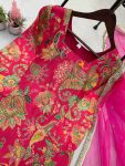 RICH LOOK PRINT WITH CHINON SEQUANCE EMBROIDERY WORK TOP SHARARA WITH DUPATTA FESTIVE WEAR WHOLESALE PRICE ETHNIC GARMENT (2)