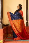 TRADITIONAL BANARASI SOFT SILK GOLD ZARI WORK SAREE WITH UNSTITCHED BLOUSE PARTY WEAR WHOLESALE PRICE ETHNIC GARMENT (15)