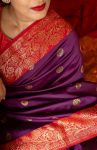 TRADITIONAL BANARASI SOFT SILK GOLD ZARI WORK SAREE WITH UNSTITCHED BLOUSE PARTY WEAR WHOLESALE PRICE ETHNIC GARMENT (11)