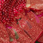 TRADITIONAL BANARASI SOFT SILK SAREE WITH UNSTITCHED BLOUSE PARTY WEAR WHOLESALE PRICE ETHNIC GARMENT (1)