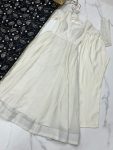 TRADITIONAL VICHITRA SILK FLAIRED PLAIN GOWN BOTTOM WITH EMBROIDERY ZARI LACE WORK DUPATTA PARTY WEAR WHOLESALE PRICE ETHNIC GARMENT (62)