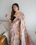 TRENDING BANARASI SOFT SILK KASHMIRI WEAVING WORK SAREE WITH UNSTITCHED BLOUSE PARTY WEAR WHOLESALE PRICE ETHNIC GARMENT (6)