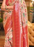 TRENDING BANARASI SOFT SILK WEAVING WORK SAREE WITH UNSTITCHED BLOUSE PARTY WEAR WHOLESALE PRICE ETHNIC GARMENT (2)