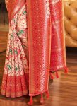 TRENDING BANARASI SOFT SILK WEAVING WORK SAREE WITH UNSTITCHED BLOUSE PARTY WEAR WHOLESALE PRICE ETHNIC GARMENT (2)