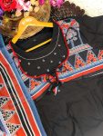 TRENDING COTTON HAND WORK PRINTED GOWN BOTTOM WITH DUPATTA PARTY WEAR WHOLESALE PRICE ETHNIC GARMENT (8)