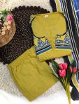 TRENDING COTTON HAND WORK PRINTED GOWN BOTTOM WITH DUPATTA PARTY WEAR WHOLESALE PRICE ETHNIC GARMENT (4)