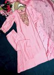 TRENDING COTTON SILK EMBROIDERY WORK TOP BOTTOM WITH DUPATTA PARTY WEAR WHOLESALE PRICE ETHNIC GARMENT (4)