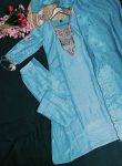 TRENDING COTTON SILK EMBROIDERY WORK TOP BOTTOM WITH DUPATTA PARTY WEAR WHOLESALE PRICE ETHNIC GARMENT (9)