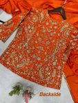 TRENDING GEORGETTE EMBROIDERY SEQUENCE WORK TOP PALAZZO WITH DUPATTA PARTY WEAR WHOLESALE PRICE ETHNIC GARMENT (8)