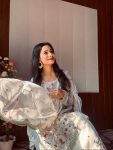 TRENDING GEORGETTE THREAD EMBROIDERY SEQUENCE WORK TOP SHARARA WITH DUPATTA PARTY WEAR WHOLESALE PRICE ETHNIC GARMENT (9)