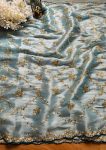 TRENDING JIMMY CHOO EMBROIDERY SEQUENCE WORK SAREE WITH UNSTITCHED BLOUSE PARTY WEAR WHOLESALE PRICE ETHNIC GARMENT (7)