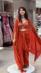 TRENDING SATIN SILK THREAD SEQUENCE WORK STITCHED DHOTI STYLE SKIRT WITH JACKET AND UNSTITCHED BLOUSE PARTY WEAR WHOLESALE PRICE ETHNIC (3)