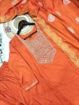 TRENDING SILK EMBROIDREY HANDWORK TOP BOTTOM WITH DUPATTA PARTY WEAR WHOLESALE PRICE ETHNIC GARMENT (18)
