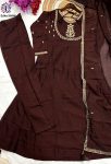TRENDING SILK ZARI EMBROIDERY SEQUENCE WORK TOP BOTTOM WITH DUPATTA PARTY WEAR WHOLESALE PRICE ETHNIC GARMENT (12)