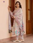 TRENDING SOFT COTTON SLUB PRINTED TOP BOTTOM WITH DUPATTA PARTY WEAR WHOLESALE PRICE ETHNIC GARMENT (4)