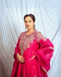 TRENDING VICHITRA SILK EMBROIDERY SEQUENCE WORK TOP BOTTOM WITH DUPATTA PARTY WEAR WHOLESALE PRICE ETHNIC GARMENT (3)