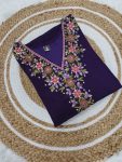 TRENDING VICHITRA SILK EMBROIDERY SEQUENCE WORK TOP BOTTOM WITH DUPATTA PARTY WEAR WHOLESALE PRICE ETHNIC GARMENT (5)