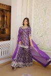 TRENDING VISCOSE JACQUARD EMBROIDERY ZARI SEQUENCE WORK TOP SHARARA WITH DUPATTA PARTY WEAR WHOLESALE PRICE ETHNIC GARMENT (8)