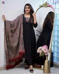TRENDING VISCOSE RAYON EMBROIDERY WORK TOP BOTTOM WITH PRINTED DUPATTA PARTY WEAR WHOLESALE PRICE ETHNIC GARMENT (4)