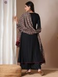 TRENDING VISCOSE RAYON EMBROIDERY WORK TOP BOTTOM WITH PRINTED DUPATTA PARTY WEAR WHOLESALE PRICE ETHNIC GARMENT (4)