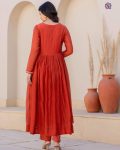 TRENDING VISCOSE SILK EMBROIDERY WORK TOP BOTTOM WITH DUPATTA PARTY WEAR WHOLESALE PRICE ETHNIC GARMENT (6)