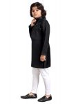 TRENDING VISCOSE THREAD MIRROR WORK KID’S KURTA PAYJAMA PARTY WEAR WHOLESALE PRICE ETHNIC GARMENT (4)