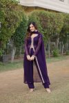1FANCY FAUX BLOOMING EMBROIDERED WORK TOP BOTTOM WITH DUPATTA FESTIVE WEAR WHOLESALE PRICE ETHNIC GARMENT (7)