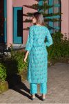 1NEW ARRIVAL COTTON BLEND FOIL PRINT AND MIRROR WORK TOP PANT SET CASUAL WEAR WHOLESALE PRICE ETHNIC GARMENT (7)