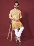 1NEW ARRIVAL RAYON COTTON CROCHET WORK KURTA PAYJAMA FESTIVE WEAR WHOLESALE PRICE ETHNIC GARMENT (21)
