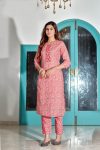 2NEW ARRIVAL COTTON BLEND FOIL PRINT AND MIRROR WORK TOP PANT SET CASUAL WEAR WHOLESALE PRICE ETHNIC GARMENT (11)